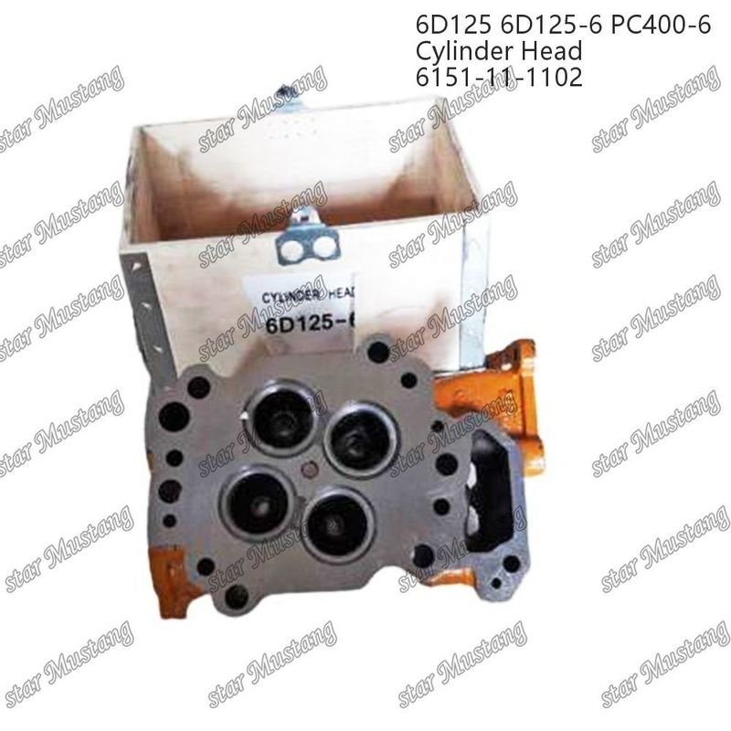 Cylinder head PC400-6 6D125 6151-12-1100 6151-12-1101 6151-12-1102