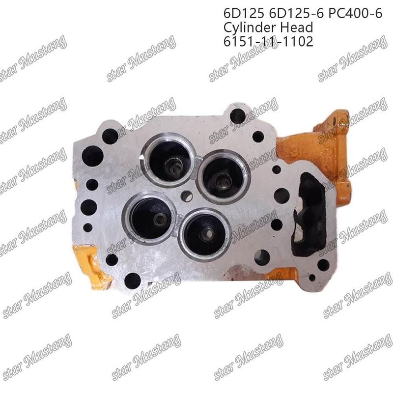 Cylinder head PC400-6 6D125 6151-12-1100 6151-12-1101 6151-12-1102