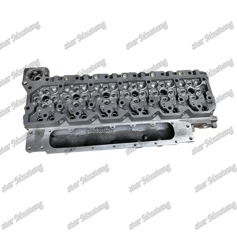 6D107 PC200-8 سر سیلندر موتور A 4988954 3977221 برای قطعات معدنی موتور KOMATSU