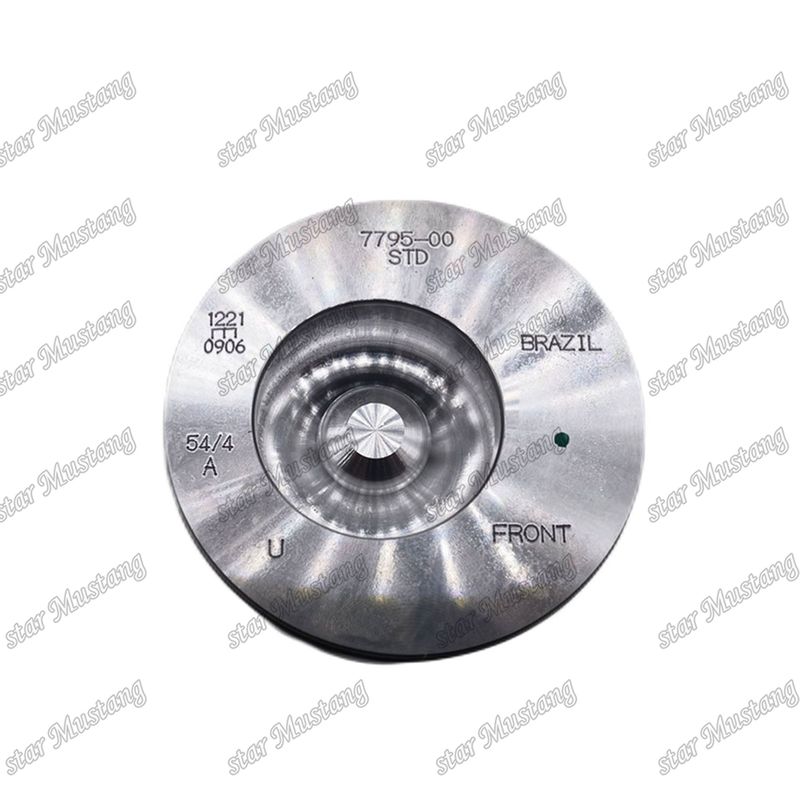 پیستون 4BT 4D102 6BT 6BT5.9 6D102 50mm اتاق احتراق 3957795 3807795 برای قطعات تعمیر موتور دیزل کامینز