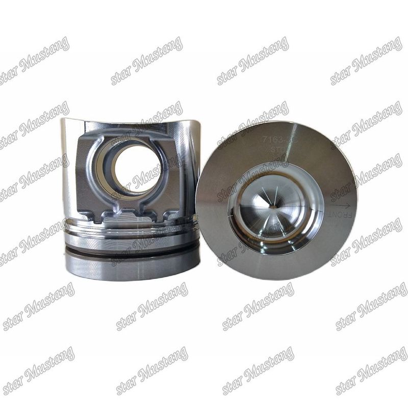 پیستون 4BT3.9 6BT5.9 59mm اتاق احتراق 3907163 برای قطعات تعمیر موتور دیزل کامینز