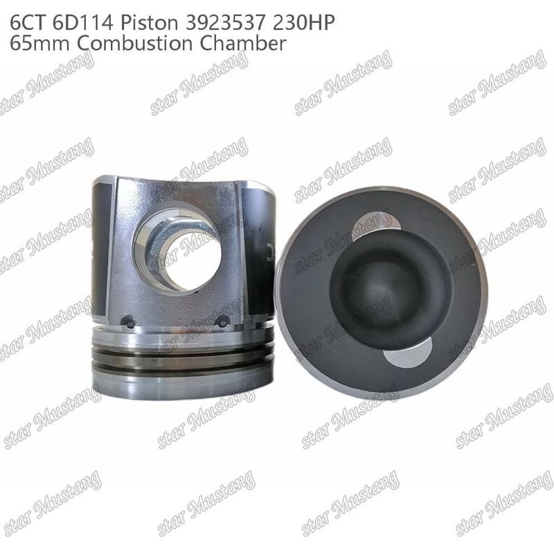 پیستون 6CT 6D114 230HP 3923537 اتاق احتراق 65mm برای قطعات تعمیر موتور دیزل کامینز