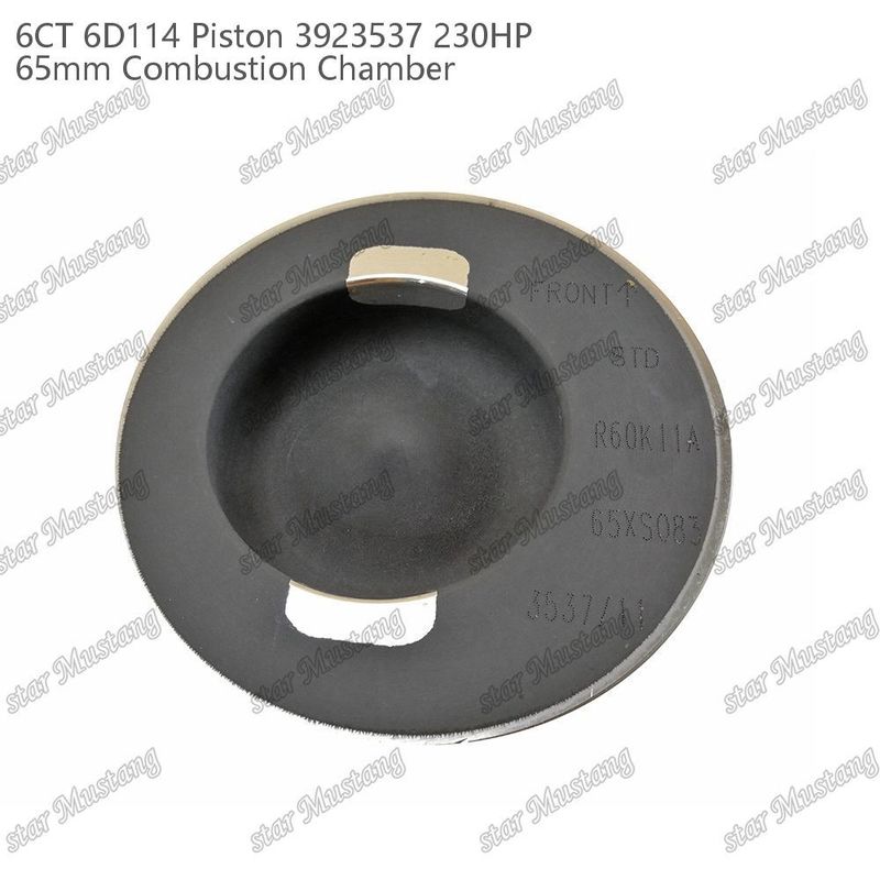 پیستون 6CT 6D114 230HP 3923537 اتاق احتراق 65mm برای قطعات تعمیر موتور دیزل کامینز