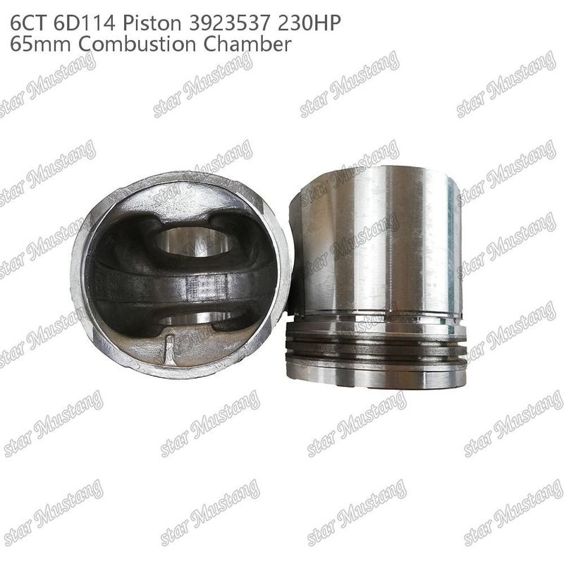 پیستون 6CT 6D114 230HP 3923537 اتاق احتراق 65mm برای قطعات تعمیر موتور دیزل کامینز