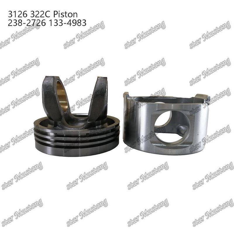 پیستون با پین 3126 322C اتاق اندازه 74mm 238-2726 133-4983