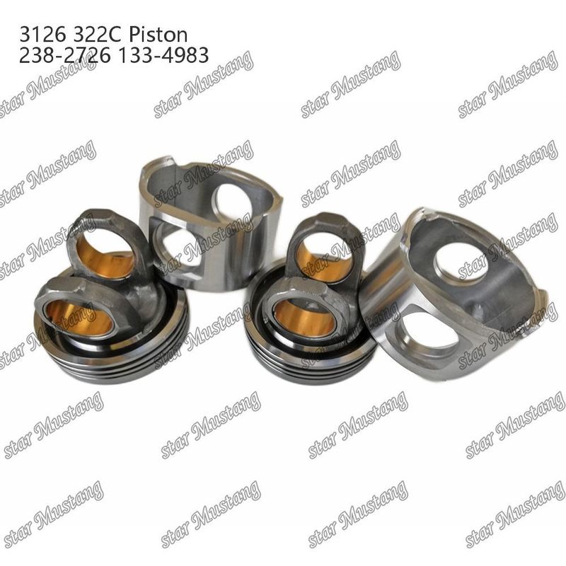 پیستون با پین 3126 322C اتاق اندازه 74mm 238-2726 133-4983