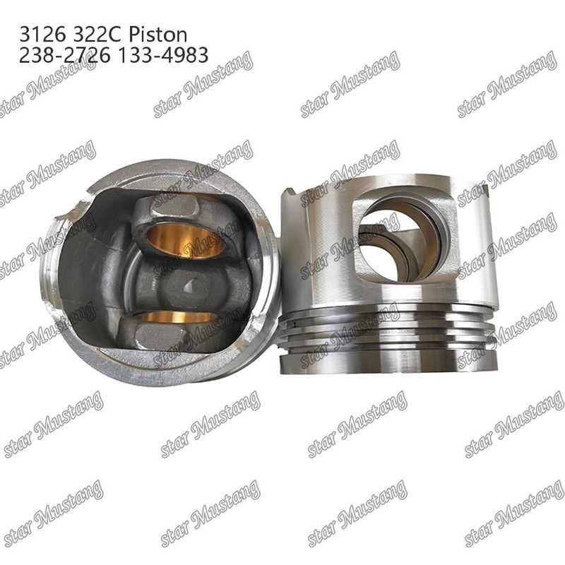 پیستون با پین 3126 322C اتاق اندازه 74mm 238-2726 133-4983