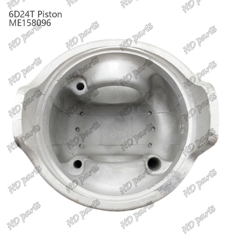 پیستون 6D24T اتاق احتراق 69mm 3.3 دو طرفه x3x4mm ME158096 برای قطعات معدنی موتور Mitsubishi