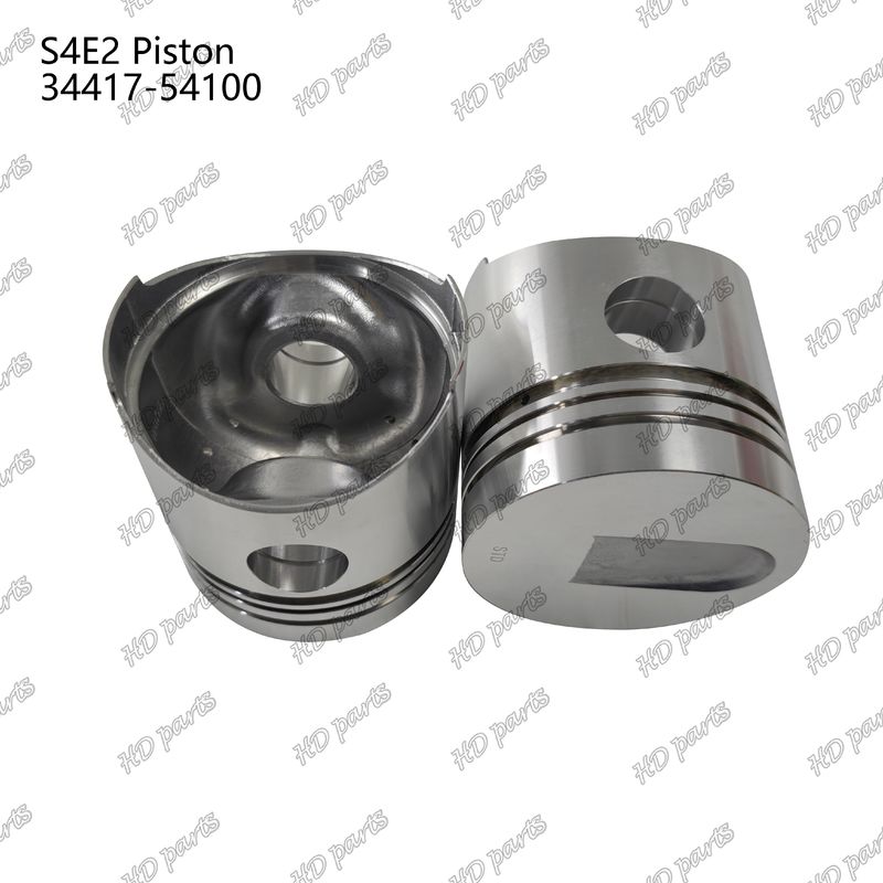 پیستون S4E2 98mm بالا 28mm سوراخ پین 34417-54100 برای قطعات معدنی موتور Mitsubishi