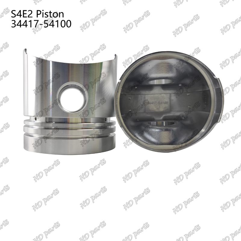 پیستون S4E2 98mm بالا 28mm سوراخ پین 34417-54100 برای قطعات معدنی موتور Mitsubishi