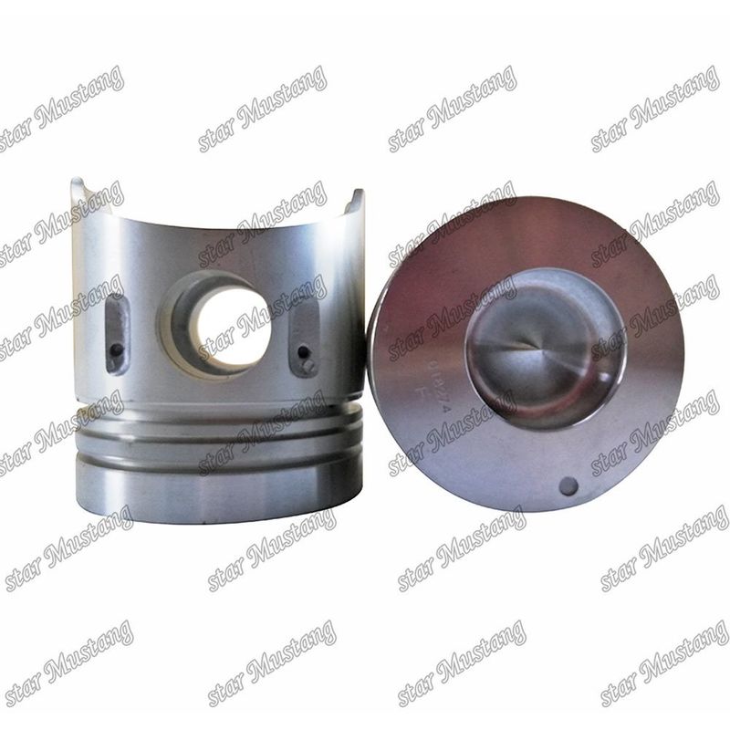 4D32 اتاق پیستون موتور اندازه 52mm ارتفاع 110.7mm 2.8HKx2x4mm ME018274 برای قطعات معدنی موتور Mitsubishi