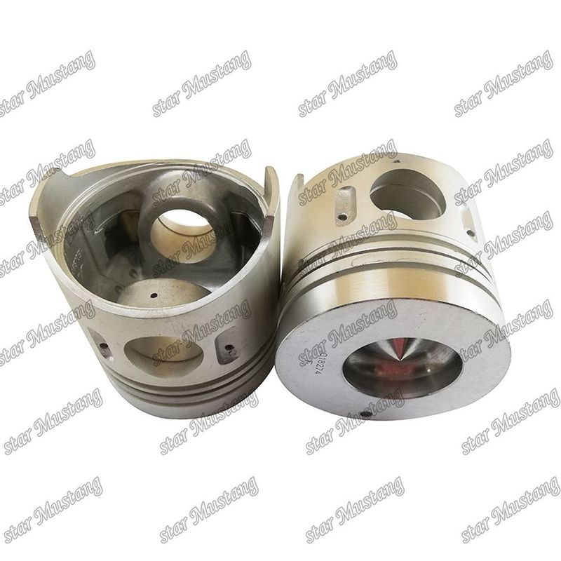 4D32 اتاق پیستون موتور اندازه 52mm ارتفاع 110.7mm 2.8HKx2x4mm ME018274 برای قطعات معدنی موتور Mitsubishi