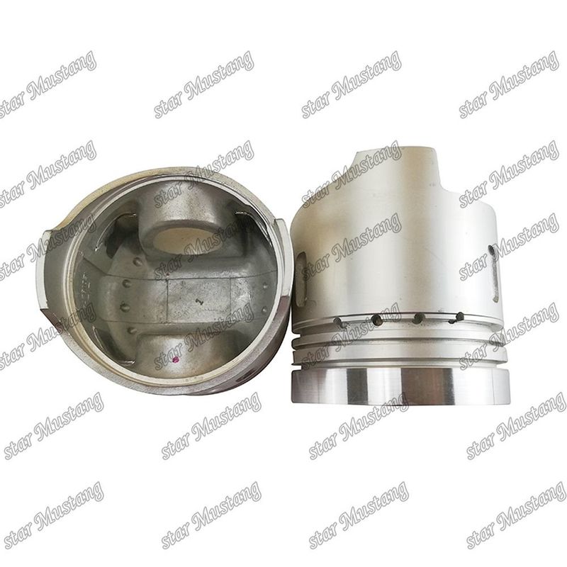 4D32 اتاق پیستون موتور اندازه 52mm ارتفاع 110.7mm 2.8HKx2x4mm ME018274 برای قطعات معدنی موتور Mitsubishi