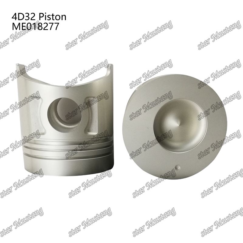 4D32 اتاق پیستون موتور اندازه 52mm ارتفاع 112.3mm 2.8HKx2x4mm ME018277 برای قطعات معدنی موتور Mitsubishi