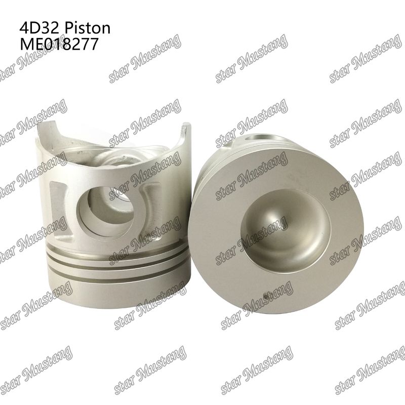 4D32 اتاق پیستون موتور اندازه 52mm ارتفاع 112.3mm 2.8HKx2x4mm ME018277 برای قطعات معدنی موتور Mitsubishi