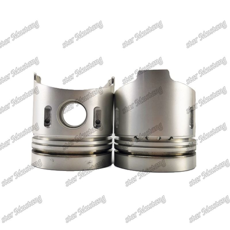 4D34 سوراخ پیستون موتور 34mm با Alfin بدون گالری روغن ME012928 برای قطعات معدنی موتور Mitsubishi