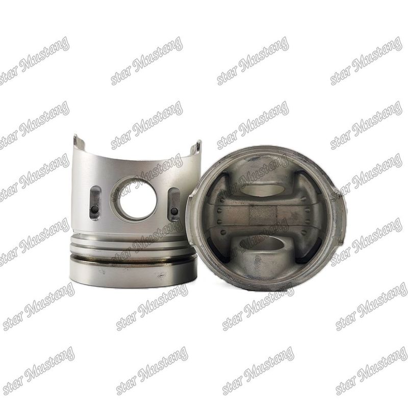 4D34 سوراخ پیستون موتور 34mm با Alfin بدون گالری روغن ME012928 برای قطعات معدنی موتور Mitsubishi