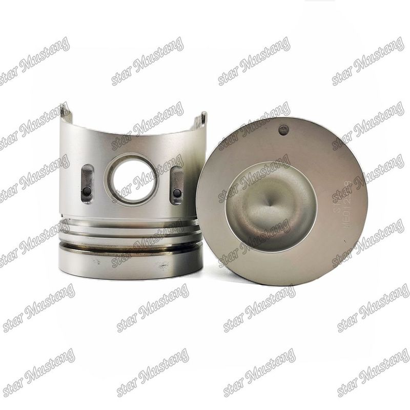 6D34 سوراخ پیستون موتور 34mm با Alfin بدون گالری روغن ME012928 برای قطعات معدنی موتور Mitsubishi
