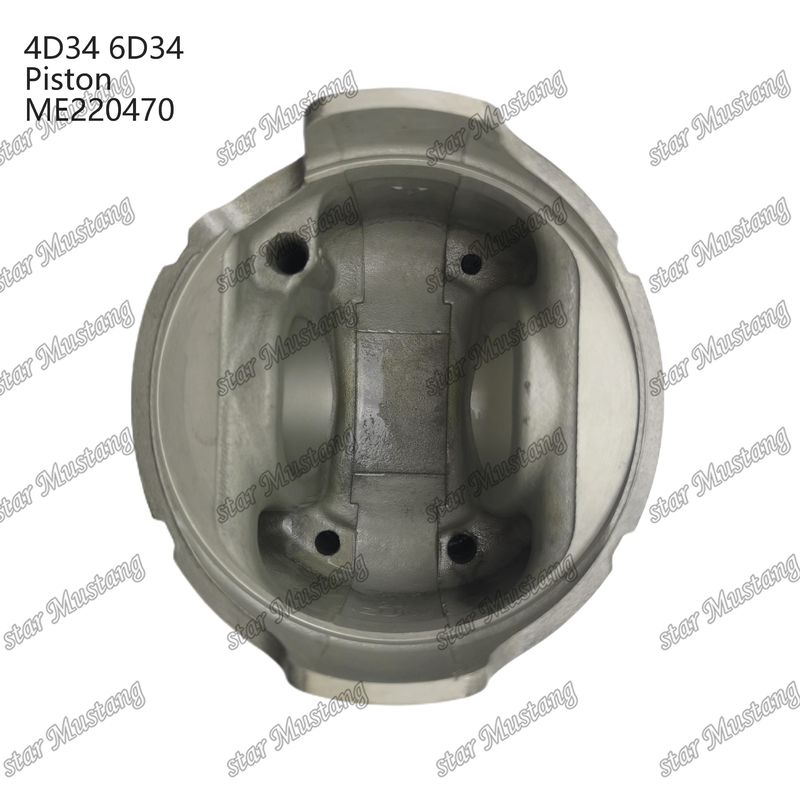 6D34 سوراخ پیستون موتور 36mm با Alfin با گالری روغن ME220470 برای قطعات معدنی موتور Mitsubishi