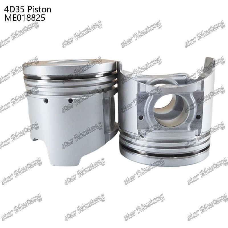 4D35 موتور پیستون با Alfin بدون گالری روغن ME018825 برای قطعات معدنی موتور Mitsubishi