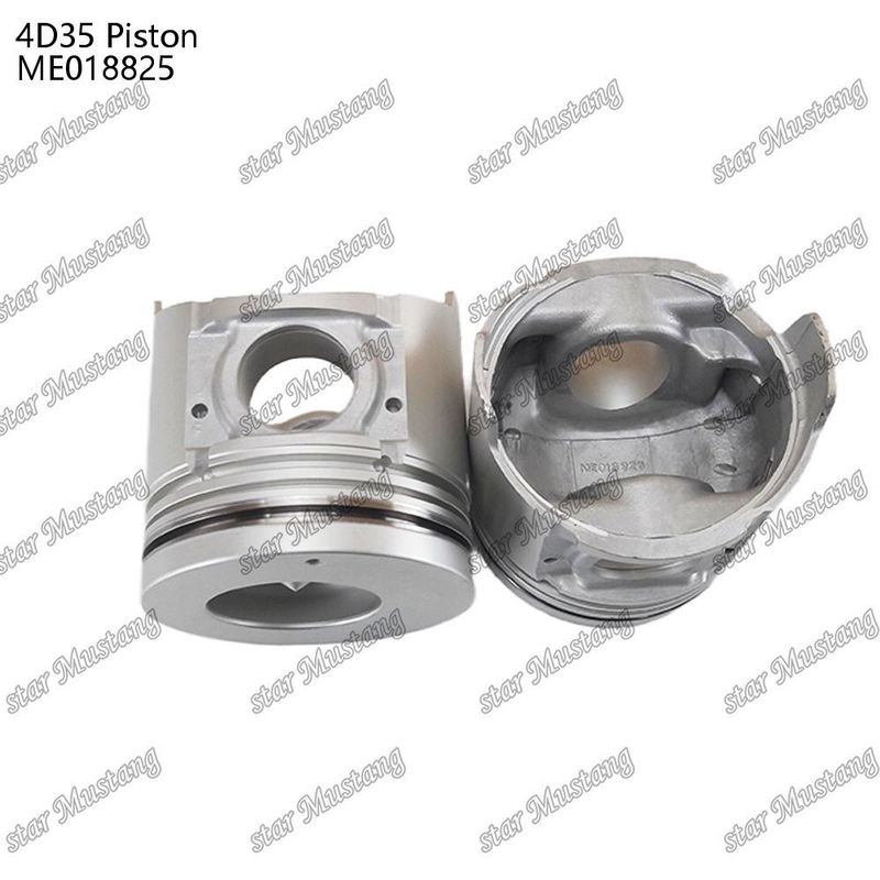 4D35 موتور پیستون با Alfin بدون گالری روغن ME018825 برای قطعات معدنی موتور Mitsubishi