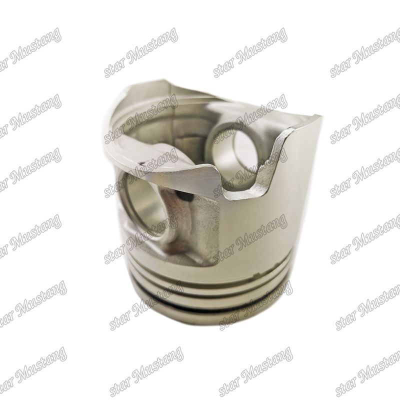 6D16 اتاق پیستون موتور اندازه 56mm 3 × 2.5 × 4mm سوراخ پین 38mm ME072545 برای قطعات معدنی موتور Mitsubishi