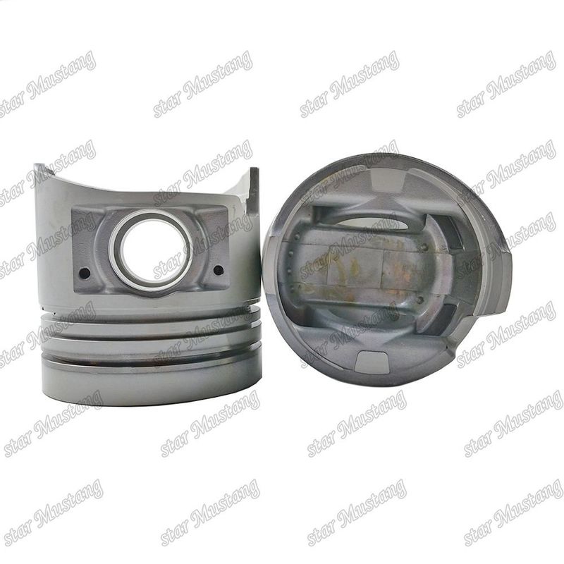 6D16 اتاق پیستون موتور اندازه 59mm 3×2.5×4mm سوراخ پین 38mm ME072062 ME072064 برای قطعات معدنی موتور میتسوبیشی