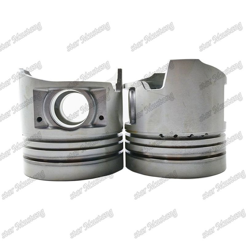 6D16 اتاق پیستون موتور اندازه 59mm 3×2.5×4mm سوراخ پین 38mm ME072062 ME072064 برای قطعات معدنی موتور میتسوبیشی