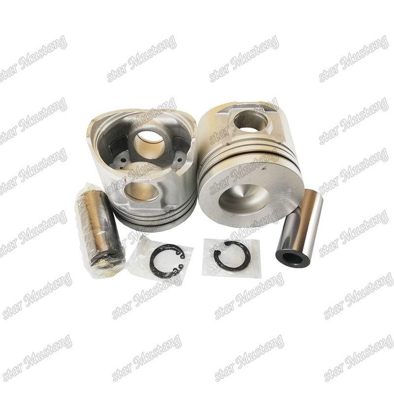 6D16-3AT اتاق پیستون موتور اندازه 56mm 3kx2.5x4mm سوراخ پین 42mm ME072570 برای قطعات معدنی موتور میتسوبیشی