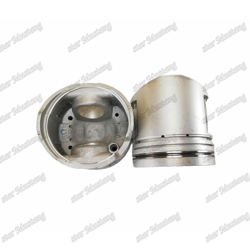 6D16-3AT اتاق پیستون موتور اندازه 56mm 3kx2.5x4mm سوراخ پین 42mm ME072570 برای قطعات معدنی موتور میتسوبیشی