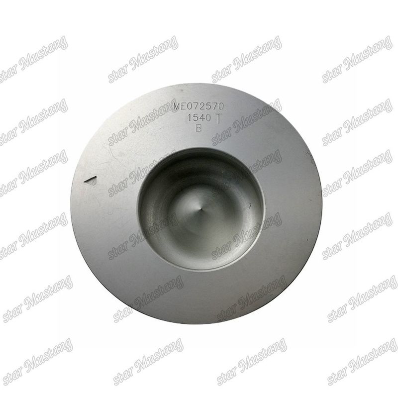 6D16-3AT اتاق پیستون موتور اندازه 56mm 3kx2.5x4mm سوراخ پین 42mm ME072570 برای قطعات معدنی موتور میتسوبیشی