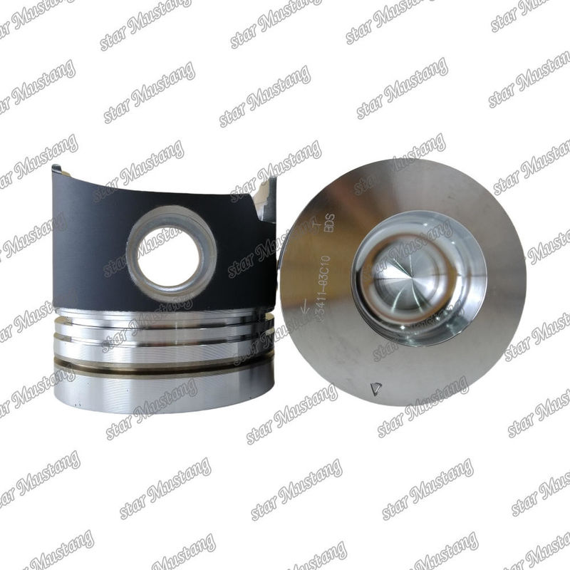 6D16T اتاق پیستون موتور اندازه 62.5mm 3kx2.5x4mm سوراخ های پین 38mm ME072065 23411-93C10 برای قطعات معدنی موتور Mitsubishi