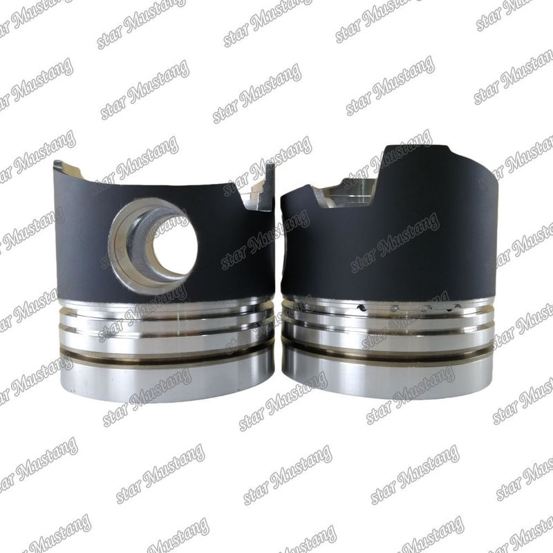6D16T اتاق پیستون موتور اندازه 62.5mm 3kx2.5x4mm سوراخ های پین 38mm ME072065 23411-93C10 برای قطعات معدنی موتور Mitsubishi