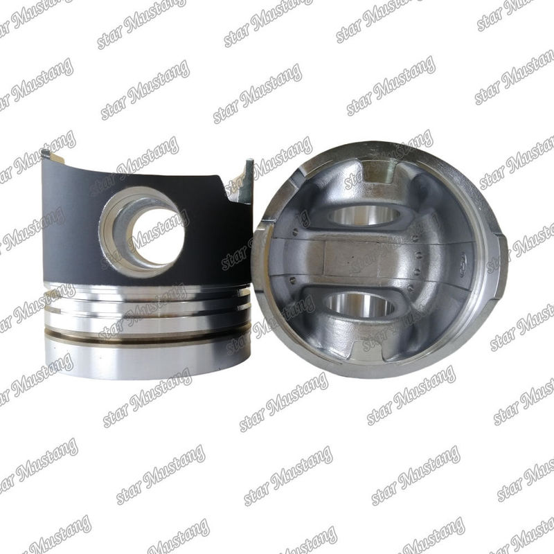 6D16T اتاق پیستون موتور اندازه 62.5mm 3kx2.5x4mm سوراخ های پین 38mm ME072065 23411-93C10 برای قطعات معدنی موتور Mitsubishi