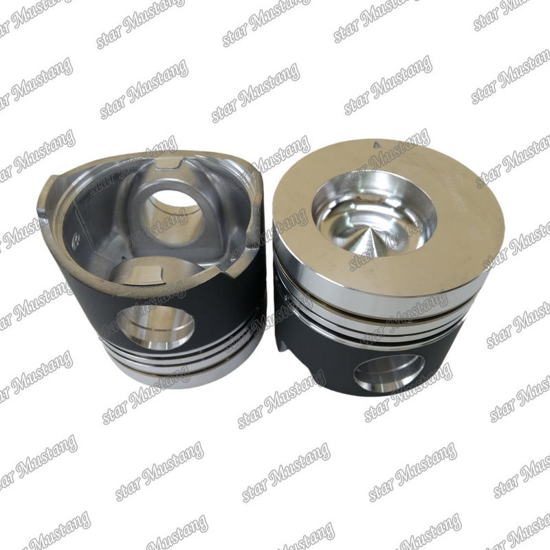 6D16T اتاق پیستون موتور اندازه 62.5mm 3kx2.5x4mm سوراخ های پین 38mm ME072065 23411-93C10 برای قطعات معدنی موتور Mitsubishi