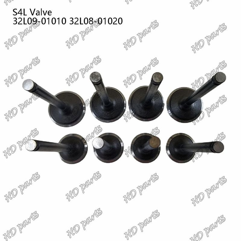 دریچه S4L IN 32L09-01010 EX 32L08-01020 برای قطعات تعمیر موتور دیزل Mitsubishi