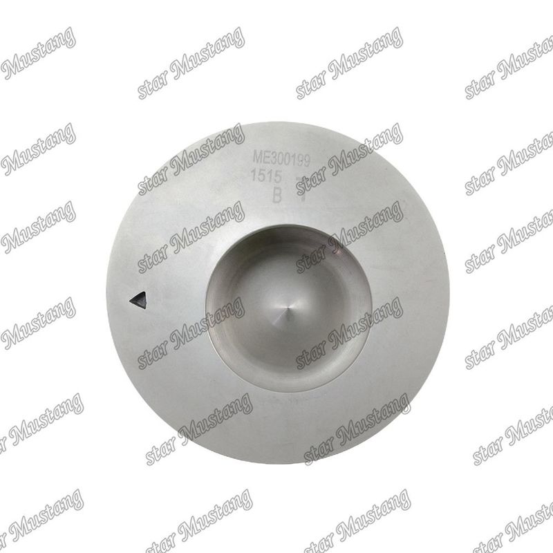6D16T اتاق پیستون موتور اندازه 57mm 3kx2.5x4mm سوراخ پین 42mm ME300199 برای قطعات معدنی موتور Mitsubishi