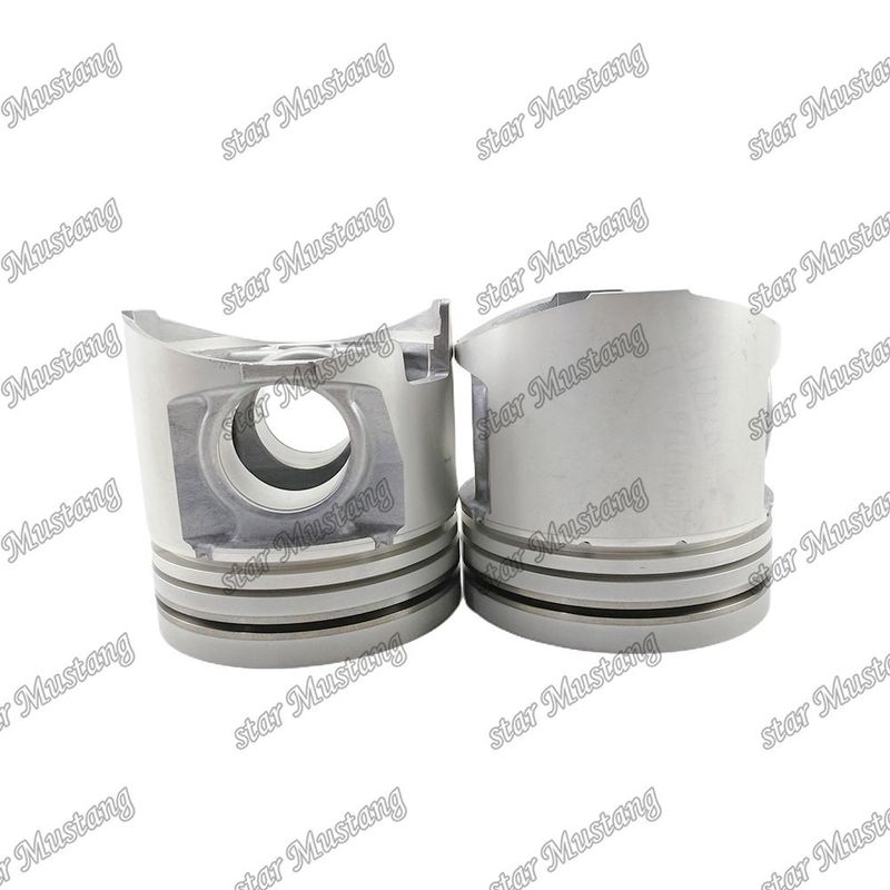 6D16T اتاق پیستون موتور اندازه 57mm 3kx2.5x4mm سوراخ پین 42mm ME300199 برای قطعات معدنی موتور Mitsubishi