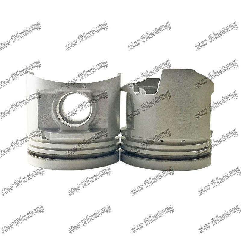 6D17 اتاق پیستون موتور اندازه 53mm 3×2.5×4mm سوراخ پین 38mm ME072548 برای قطعات معدنی موتور Mitsubishi