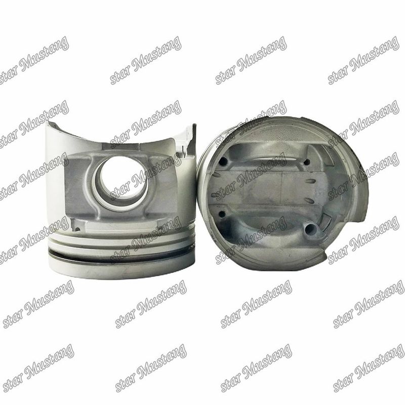6D17 اتاق پیستون موتور اندازه 53mm 3×2.5×4mm سوراخ پین 38mm ME072548 برای قطعات معدنی موتور Mitsubishi