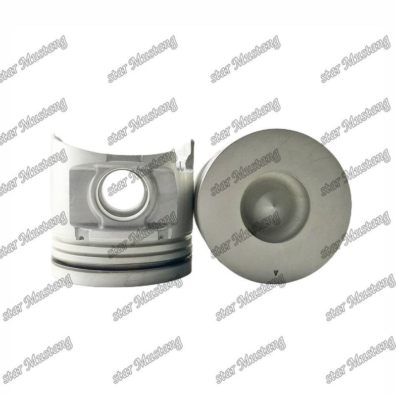 6D17 اتاق پیستون موتور اندازه 53mm 3×2.5×4mm سوراخ پین 38mm ME072548 برای قطعات معدنی موتور Mitsubishi