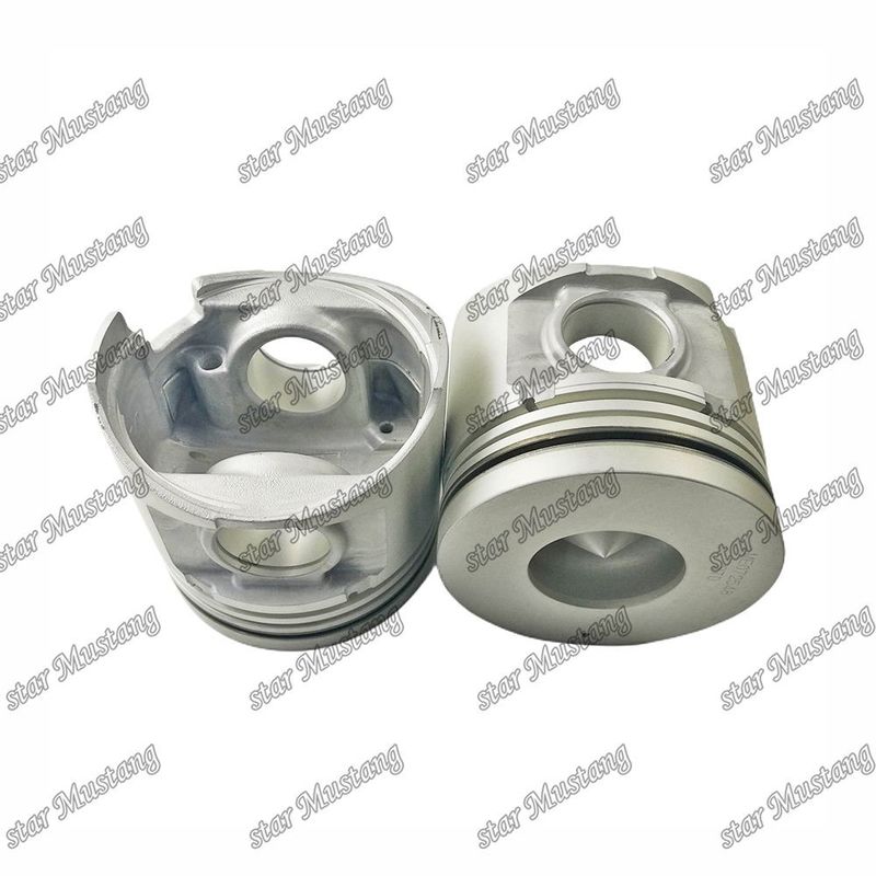 6D17 اتاق پیستون موتور اندازه 53mm 3×2.5×4mm سوراخ پین 38mm ME072548 برای قطعات معدنی موتور Mitsubishi