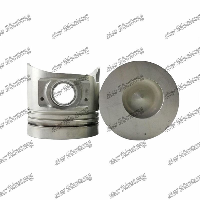 6D17 پیستون موتور 59mm 3 × 2.5 × 4mm سوراخ پین 38mm ME072394 برای قطعات معدنی موتور Mitsubishi