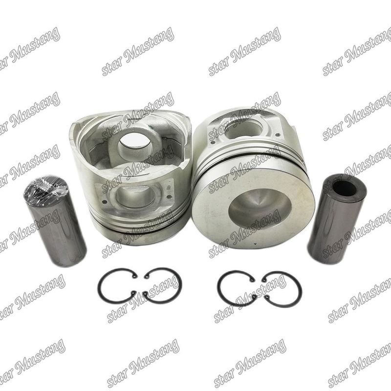 6D17 پیستون موتور 59mm 3 × 2.5 × 4mm سوراخ پین 38mm ME072394 برای قطعات معدنی موتور Mitsubishi