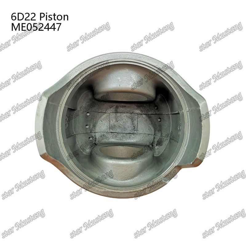 6D22 موتور پستن اتاق اندازه 68mm حلقه روغن 4mm ME052447 برای قطعات معدنی موتور Mitsubishi