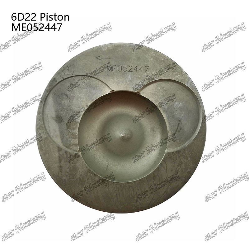 6D22 موتور پستن اتاق اندازه 68mm حلقه روغن 4mm ME052447 برای قطعات معدنی موتور Mitsubishi