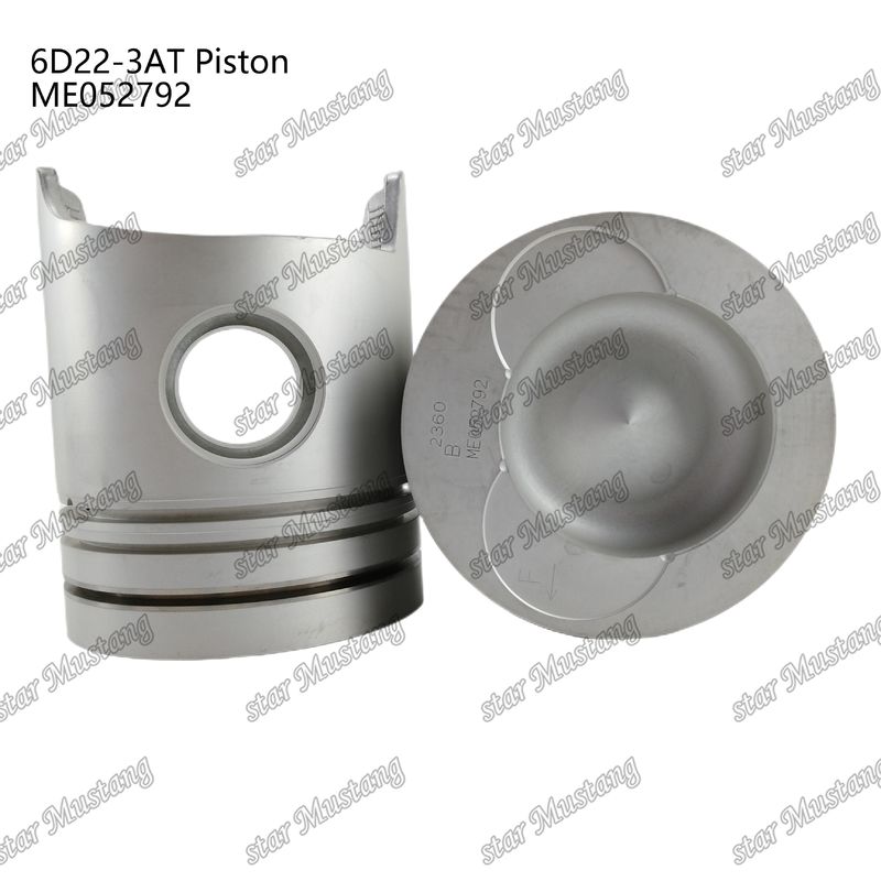 6D22-3AT اتاق پیستون موتور اندازه 80mm 3.3Kx3x4mm ME052792 برای قطعات معدنی موتور Mitsubishi