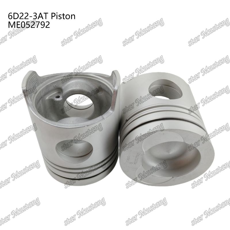 6D22-3AT اتاق پیستون موتور اندازه 80mm 3.3Kx3x4mm ME052792 برای قطعات معدنی موتور Mitsubishi