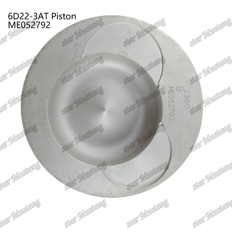 6D22-3AT اتاق پیستون موتور اندازه 80mm 3.3Kx3x4mm ME052792 برای قطعات معدنی موتور Mitsubishi