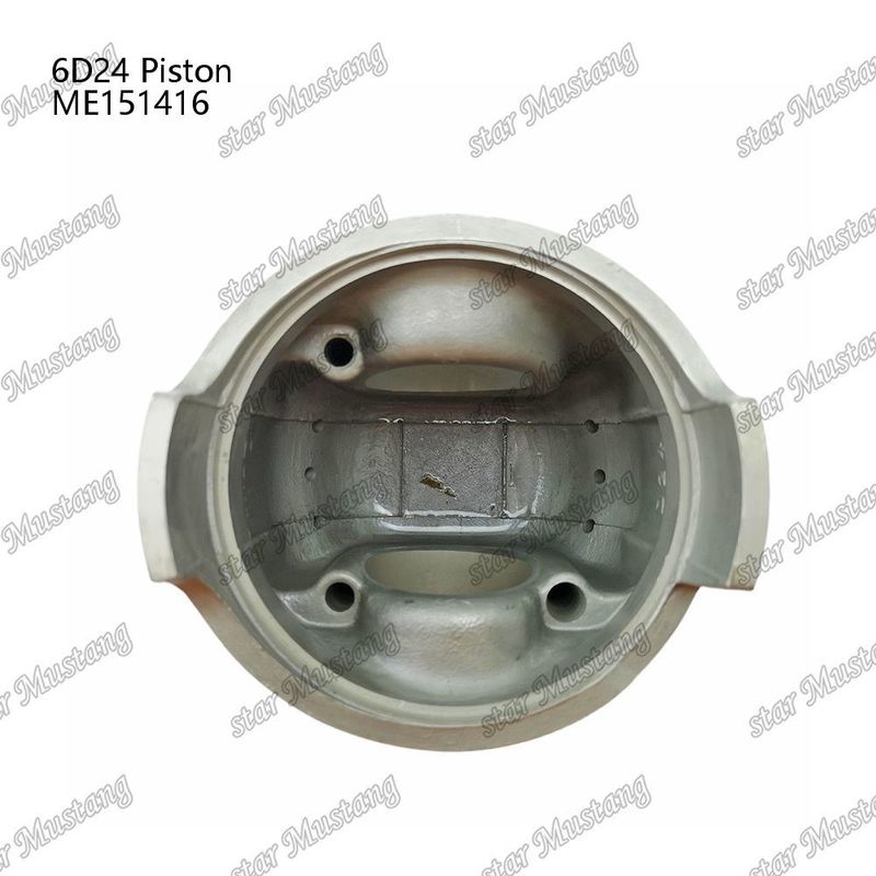 6D24 اتاق پیستون موتور اندازه 69mm 3.3Kx3x4mm ME151416 برای قطعات معدنی موتور Mitsubishi